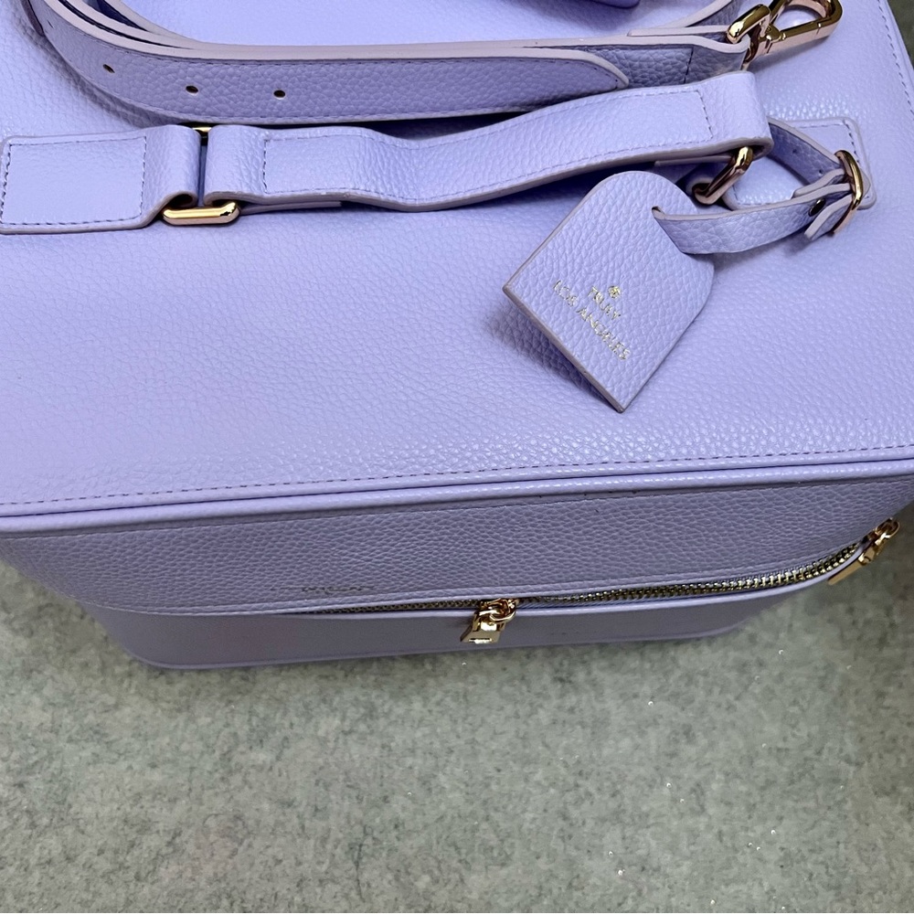 Truly Purple train case